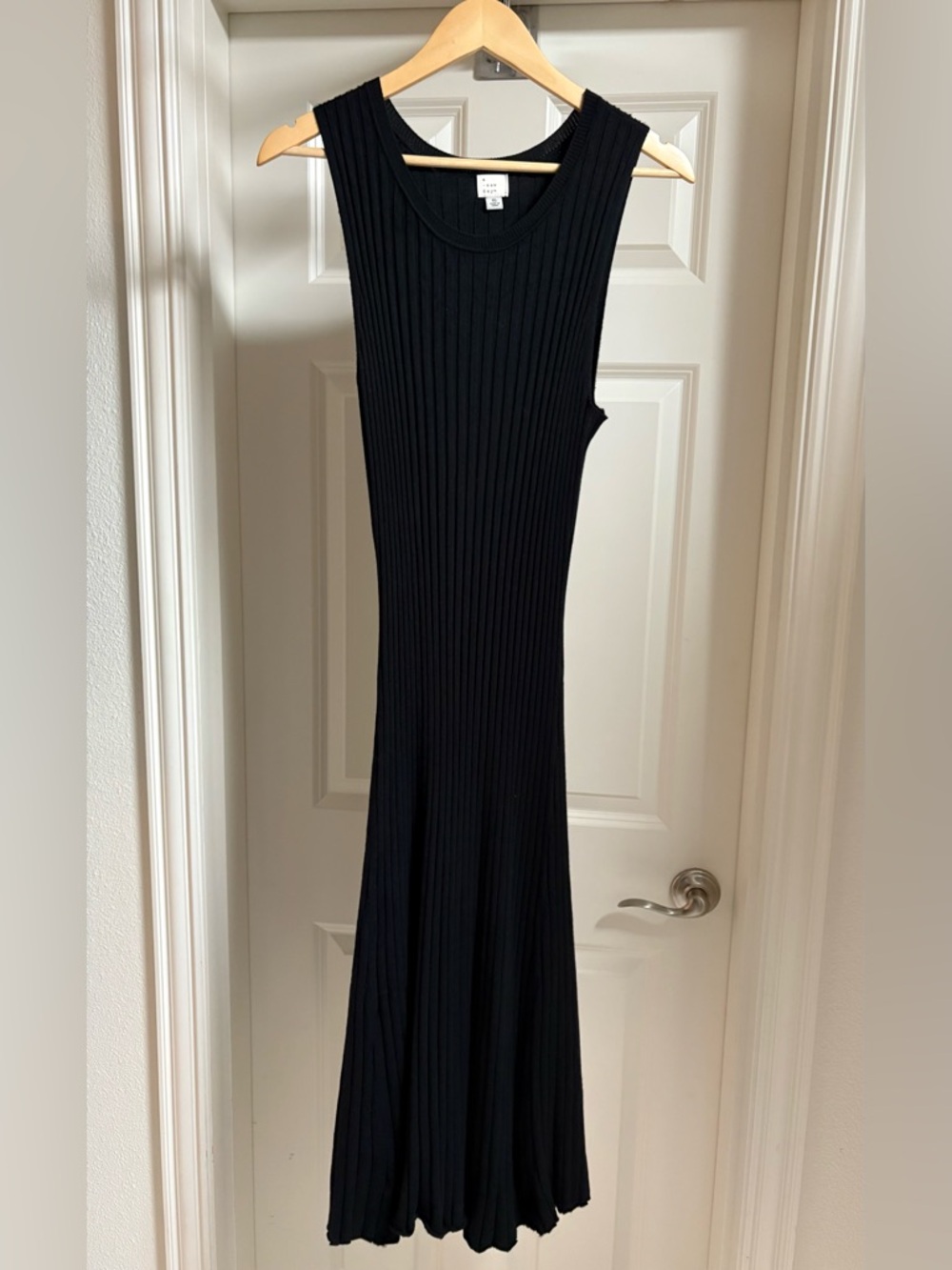 A New Day Sleeveless Sweater Tank Dress | XL | Black